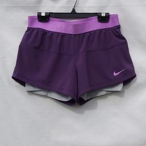 NIKE 2 Tone Purple Running Shorts